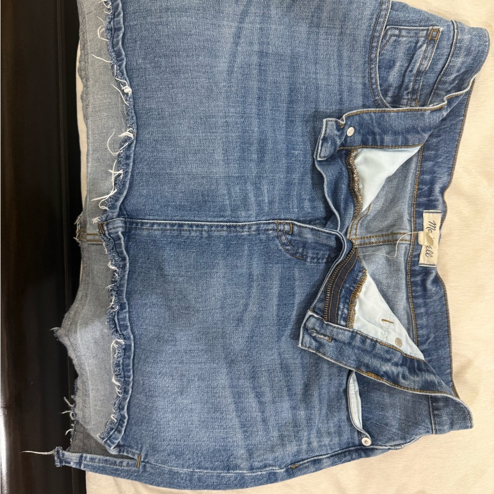 Madewell Distressed Blue Jeans